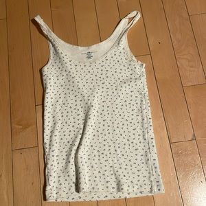 Floral tank brandy Melville